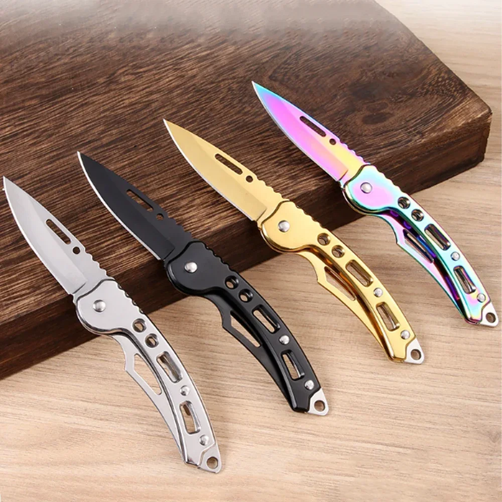 Stainless Steel Folding Blade Small Pocketknives Military Tactical Knives Multitool Hunting and Fishing Survival Hand Tools