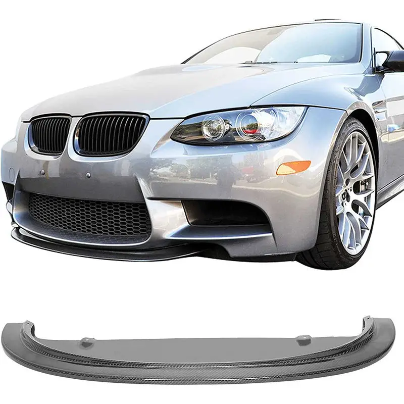 

E90 E92 E93 Carbon Fiber Front Lip Splitter Body Kit For BMW M3 3 Series 330I 335I Coupe Lci 320D 335D