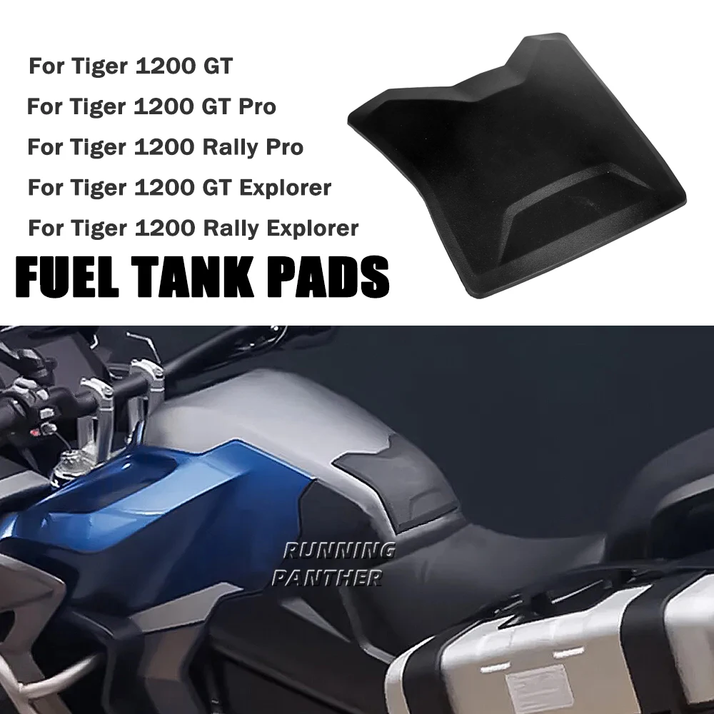 For TIGER 1200 GT Tiger 1200 GT PRO/RALLY Pro/GT EXPLORER/RALLY Explorer Motorcycle Sticker Decal Oil Fuel Tank Pad Protector