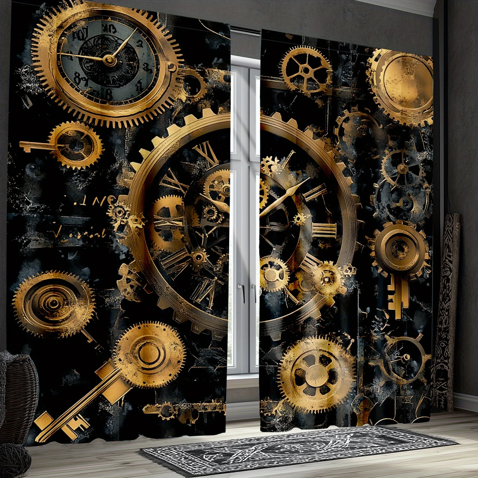 2 Stück Steampunk Vintage Art  – Home Office Industrial Design Bewertung und Preis