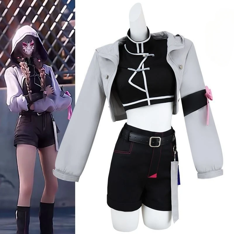 

Qiangwei Cosplay Costume Deicide: The Mortal Sanctum Cosplay Performance Costume Helloween Christmas Anime Animation Suit