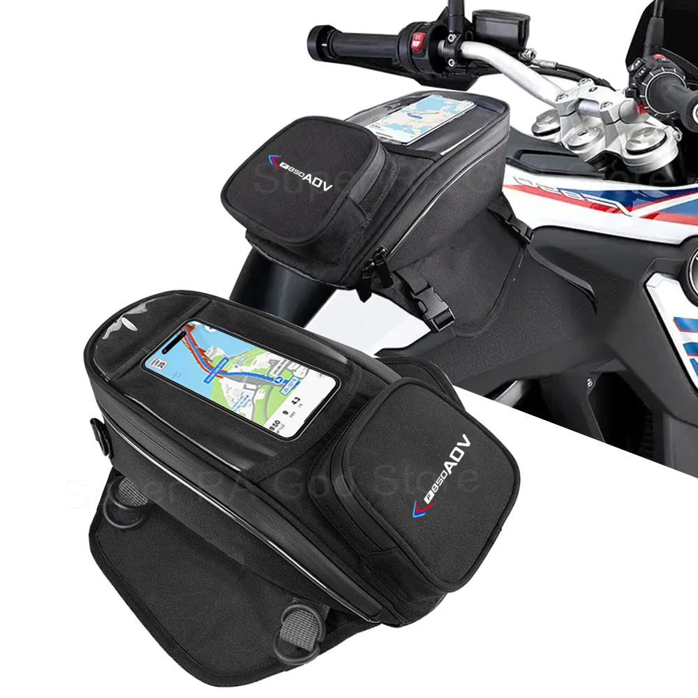 

For F850ADV F850 Adventure GS ADV Motorcycle fuel tank navigation pack is waterproof