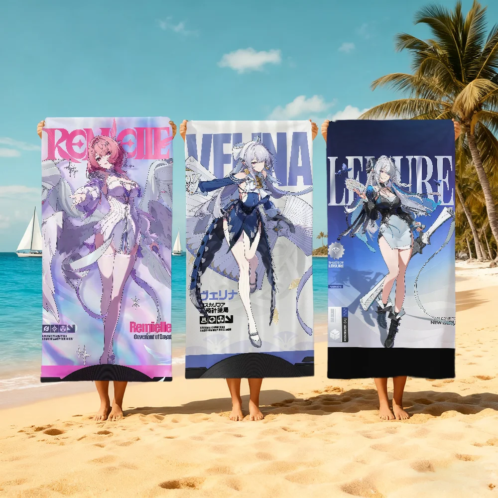 Zenless Zone Zero タオル 大型速乾マイクロ - Beach Towel Large のレビューと価格