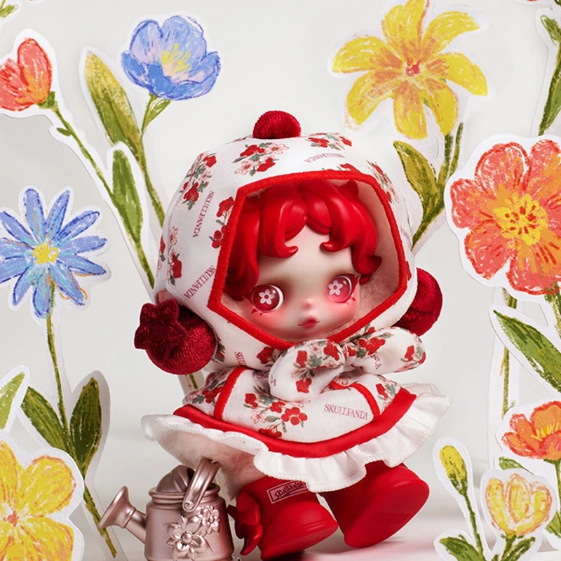 

Genuine POP MART SKULLPANDA Into The Blossoms Blind Box SP Into The Blossoms Anime Figure Mystery Box Model Ornament Gift