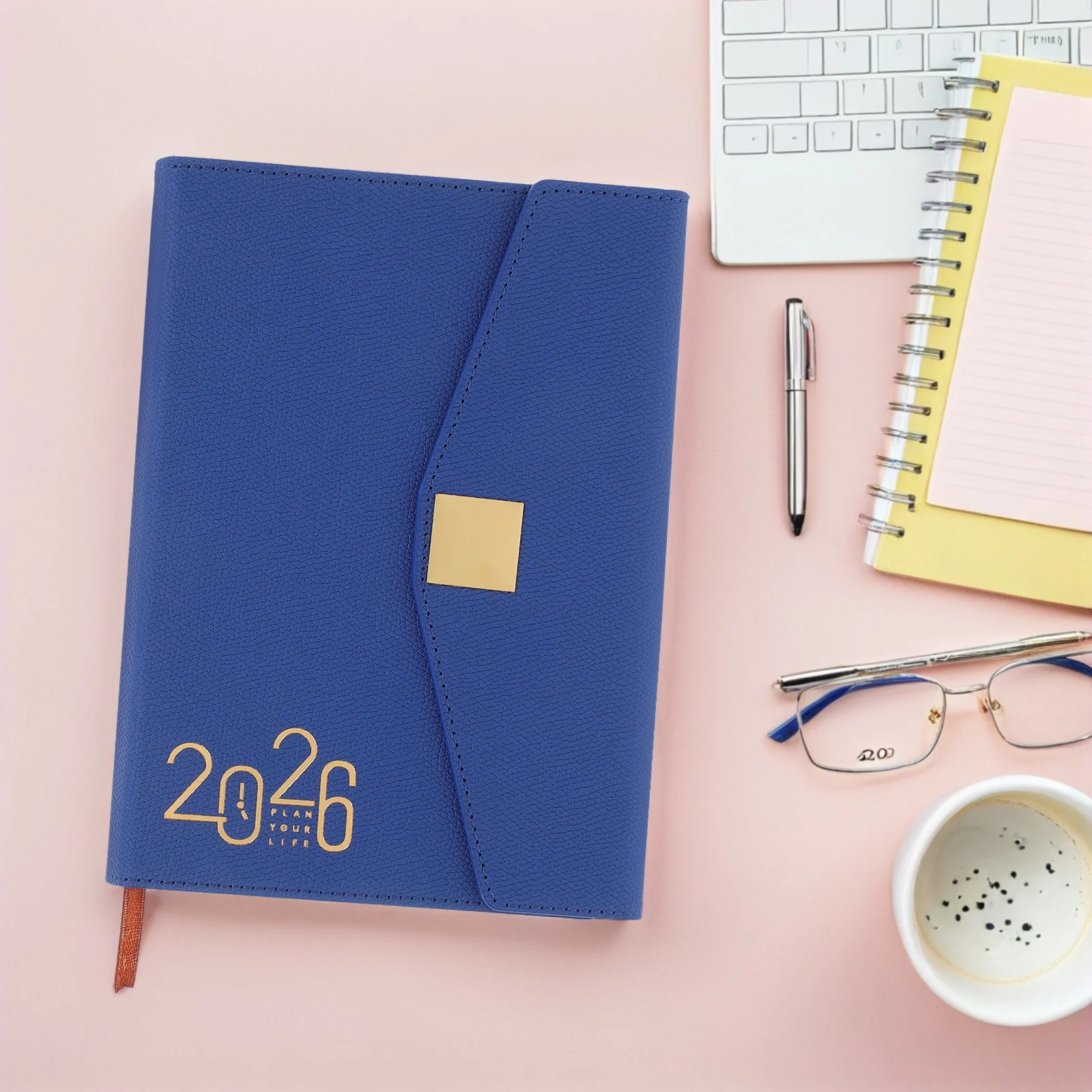 2026 Agenda annuale Organizzatore di pianificazione giornaliera Diario accademico portatile per professionisti Studenti Task Appointment Tracker