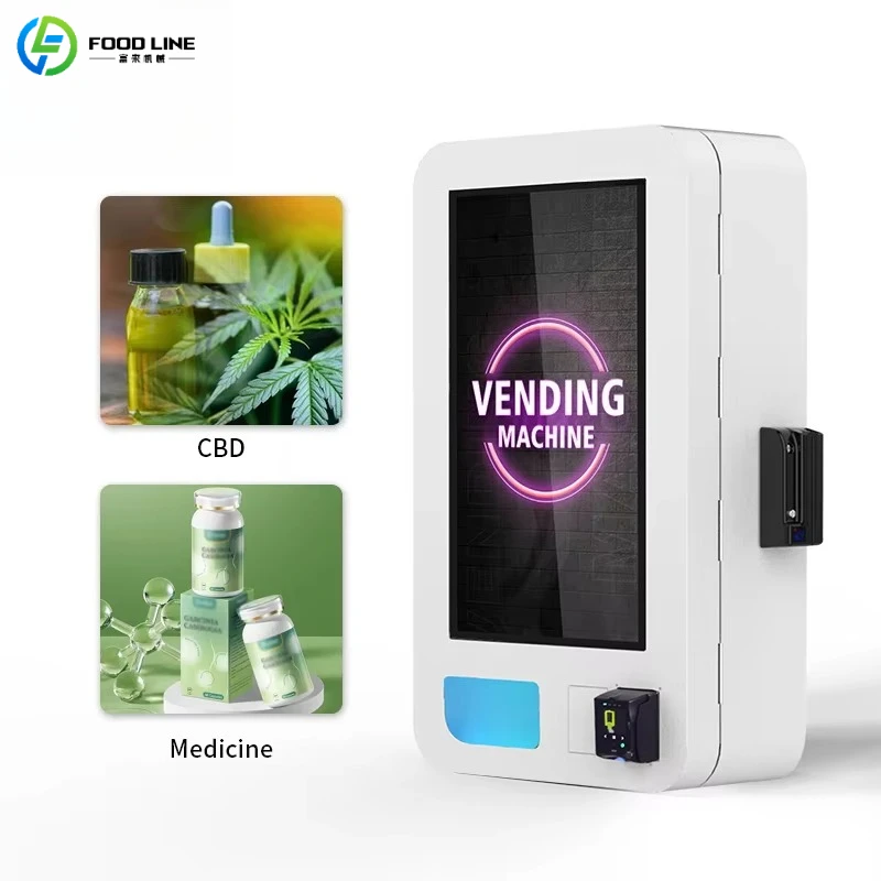 

Автоматизированный вендинговый аппарат с распознаванием лиц, большой вместимостью и ограничением по возрасту, для коммерческого использования в розничной торговле