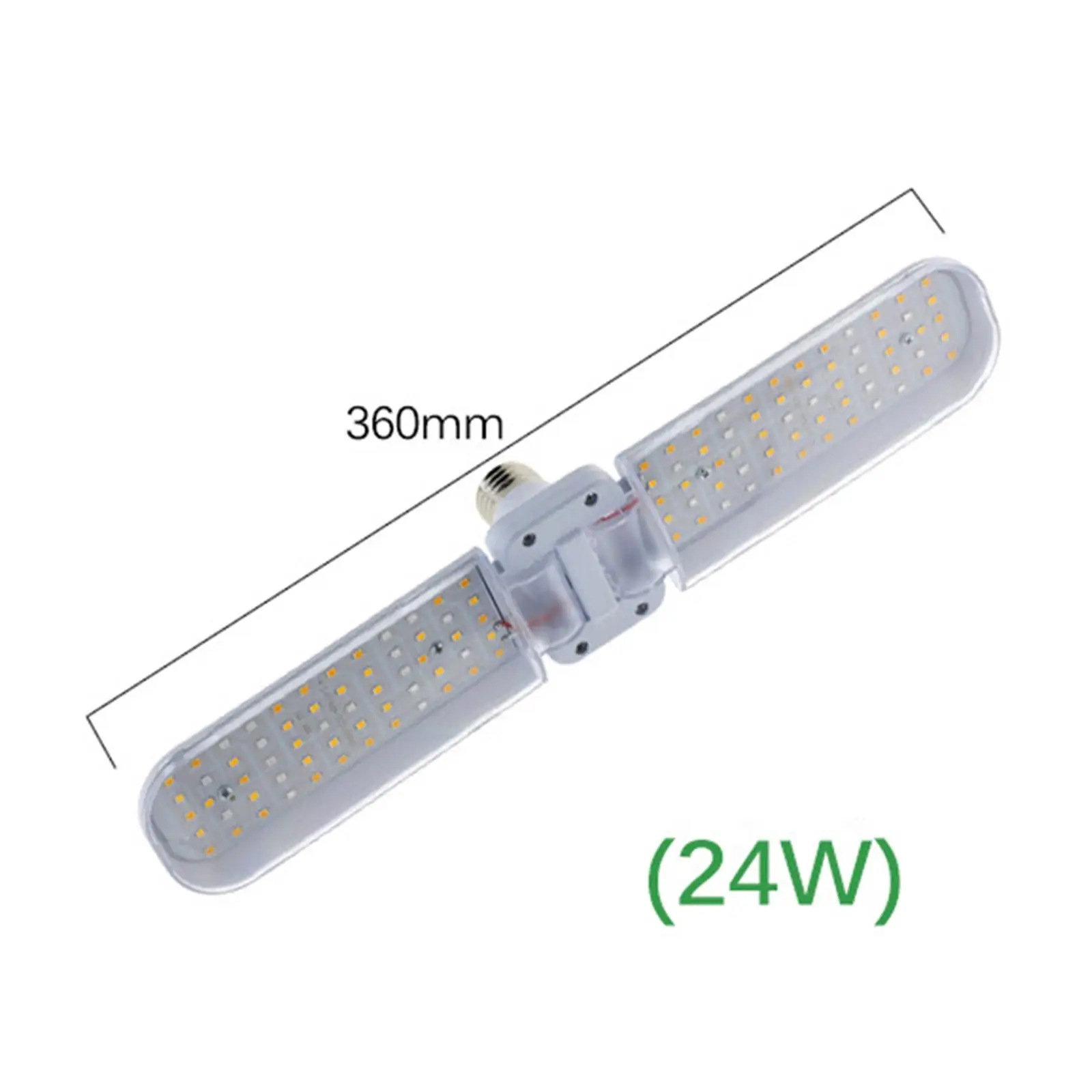 Lámpara de cultivo LED plegable, Base E27 para plantas y verduras