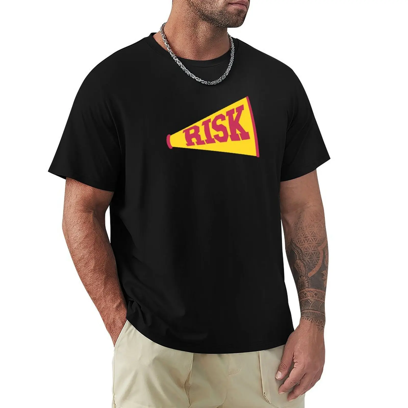 

Risk Front T-Shirt cute clothes topping sweat shirts, men