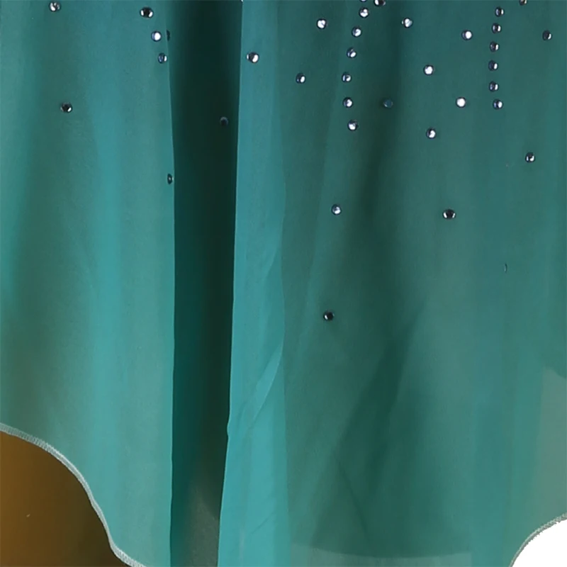 Eiskunstlaufkleid Damen Mädchen Eislaufkleid Gymnastikkostüm benutzerdefinierte Strass B360