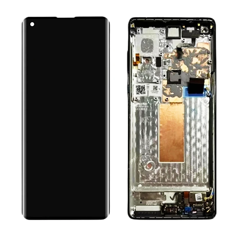 For Motorola Moto Edge Plus LCD Display Touch Screen Digitizer Assembly Replacement For Moto Edge XT2063-3 LCD