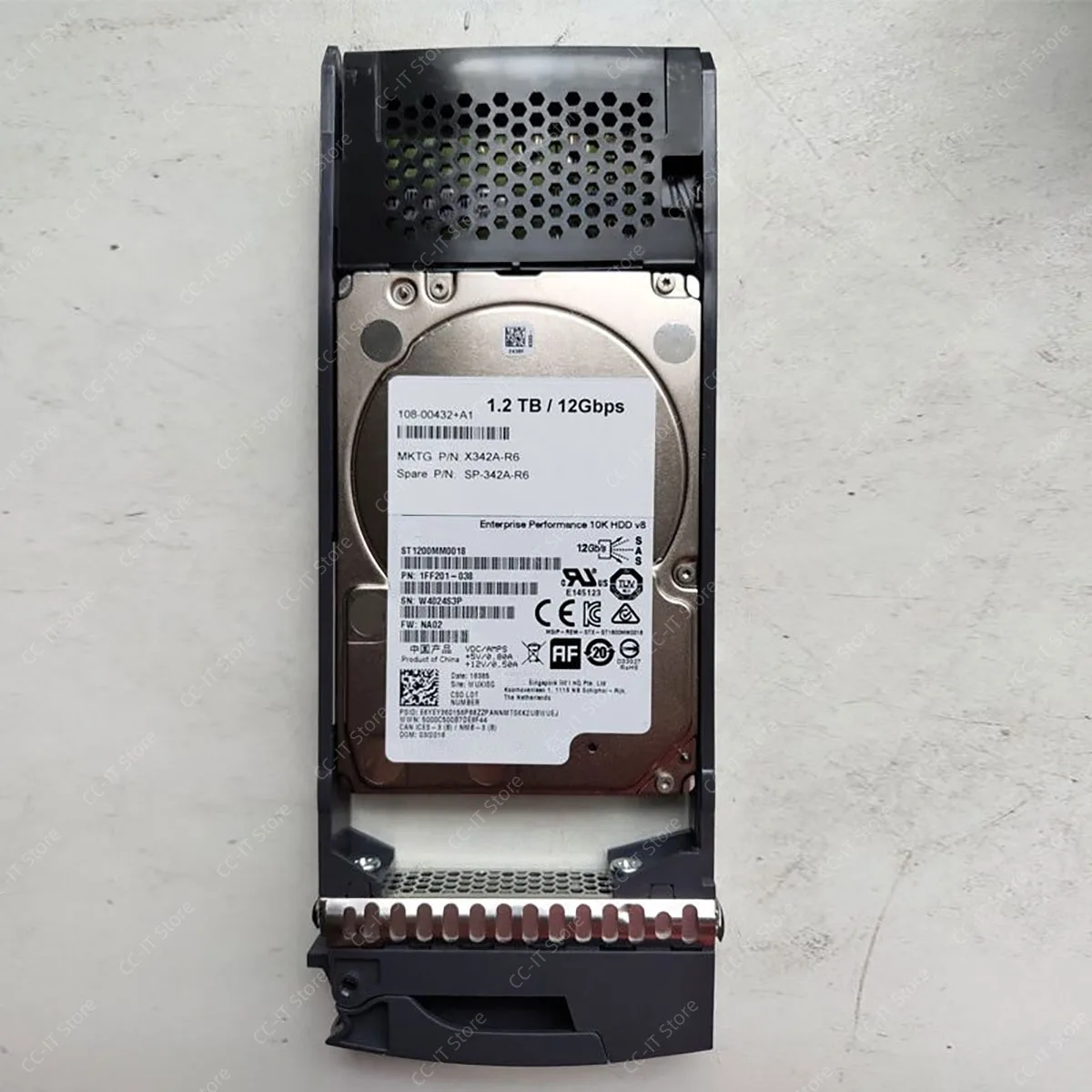 X342A-R6 108-00432 1.2TB 10K RPM SAS 12Gbps 2.5-Inch HDD Hard Drive For FAS2750 FAS2650 DS224C Storage Array