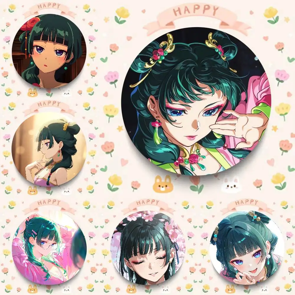 Anime The Apothecary Diaries Anime Cartoon Pins Backpack Shoes Jewelry Accessories Cosplay Handmade Badge