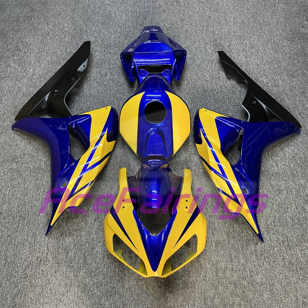 Fit For Honda 2006 2007 CBR1000RR Fairing Kit 06 07 CBR 1000RR High Quality Carbon Fiber Effect Motorcycle Fairings YJ01
