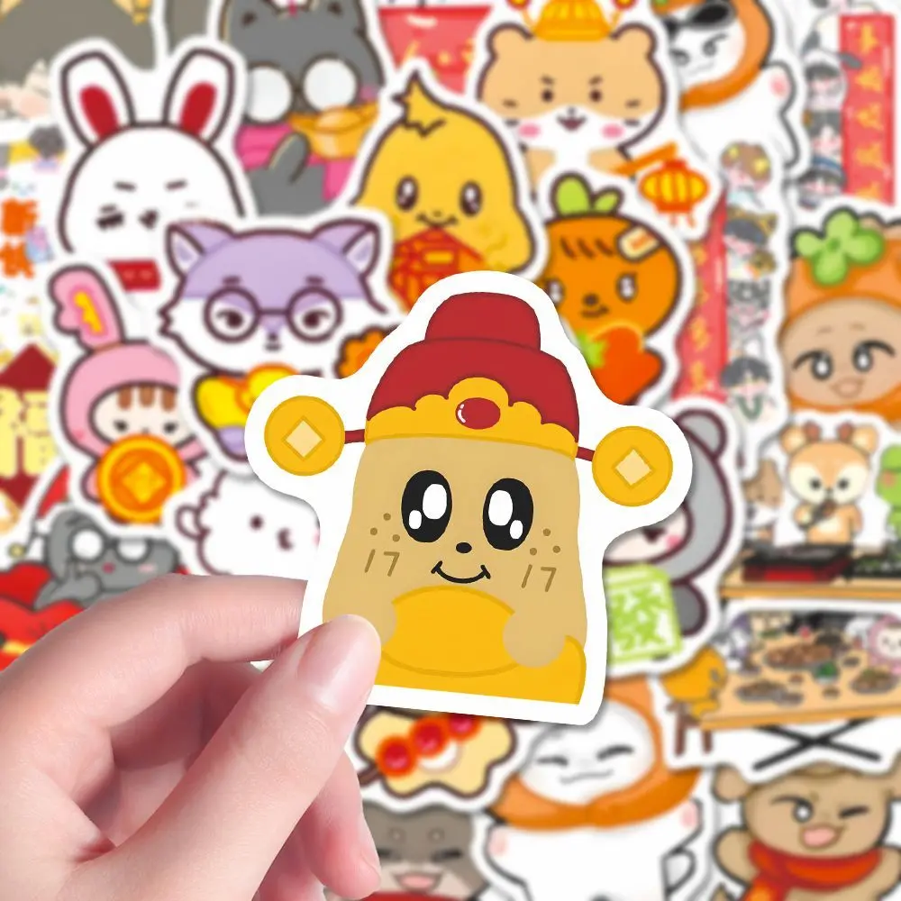 72pcs KPOP Miniteen Cartoon Stickers S.COUPS JEONGHAN JOSHUA  HOSHI Cute Animals Creative Cartoon Images DIY Decorative Stickers