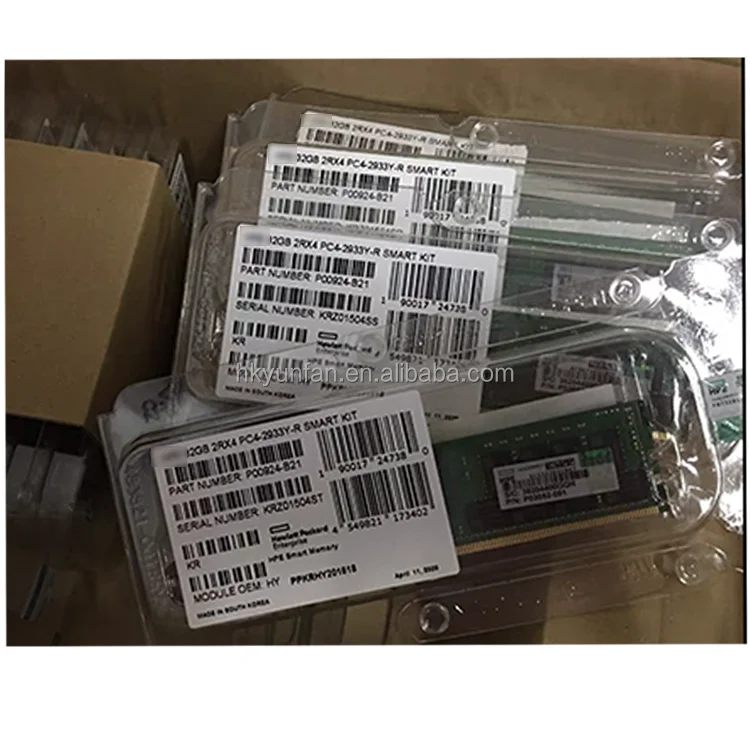 P00922-B21 Server Components For HPE 16-GB (1 x 16GB) Dual Rank x8 DDR4-2933  ECC Smart Memory