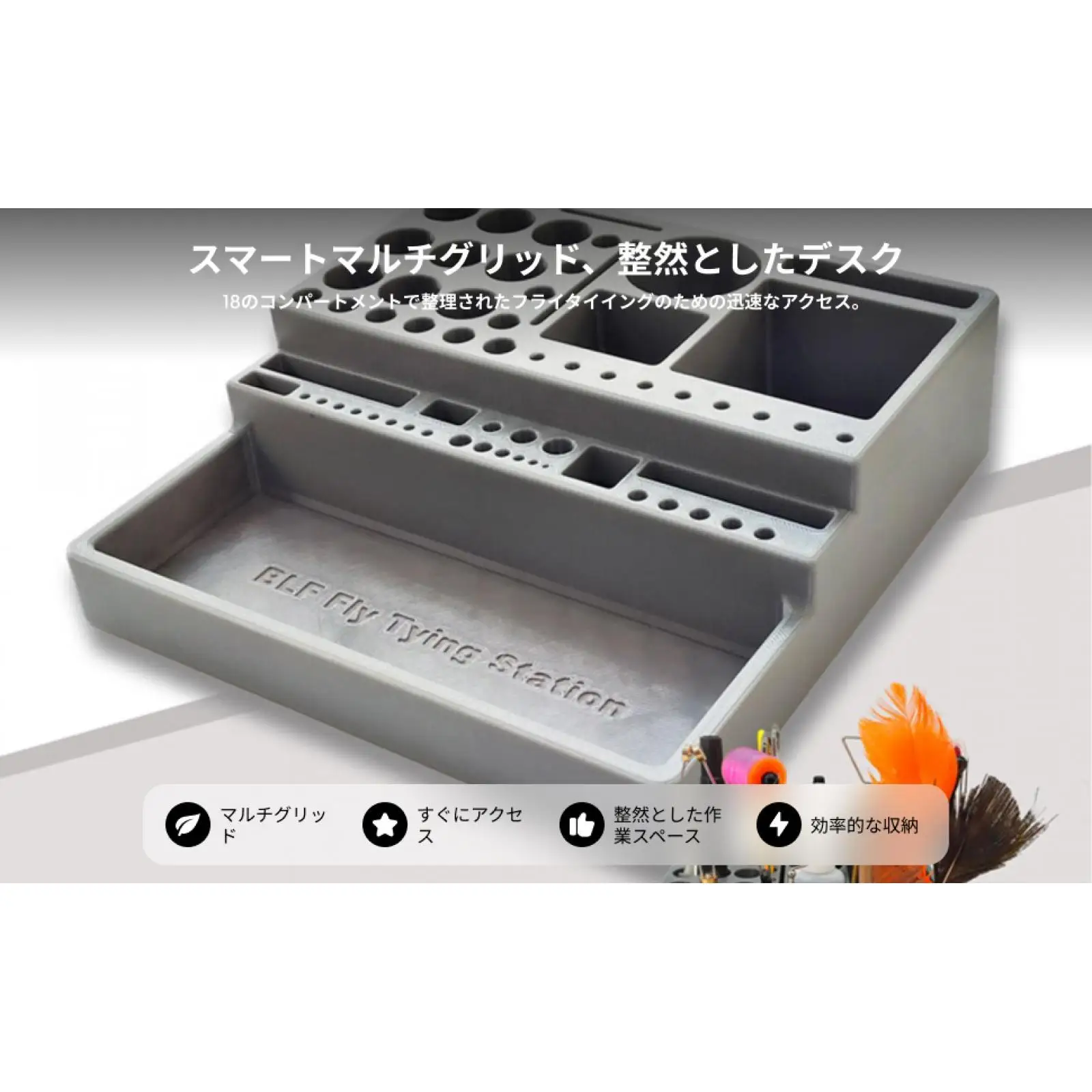 

Набор инструментов для вязания мушек: Настольный органайзер, подставка для хранения инструментов для вязания мушек, держатель для мужчин-рыбаков и начинающих рыболовов