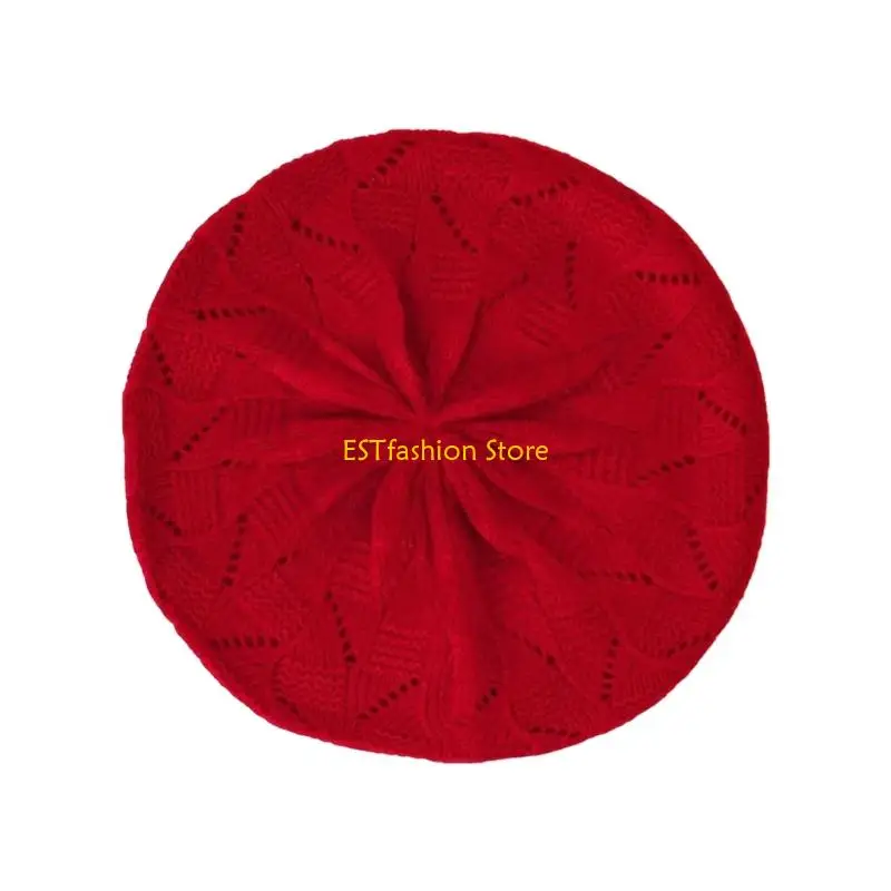 Y5GC Classical Stretchable Hat Women Girl French Painter Hat for Daily Wear