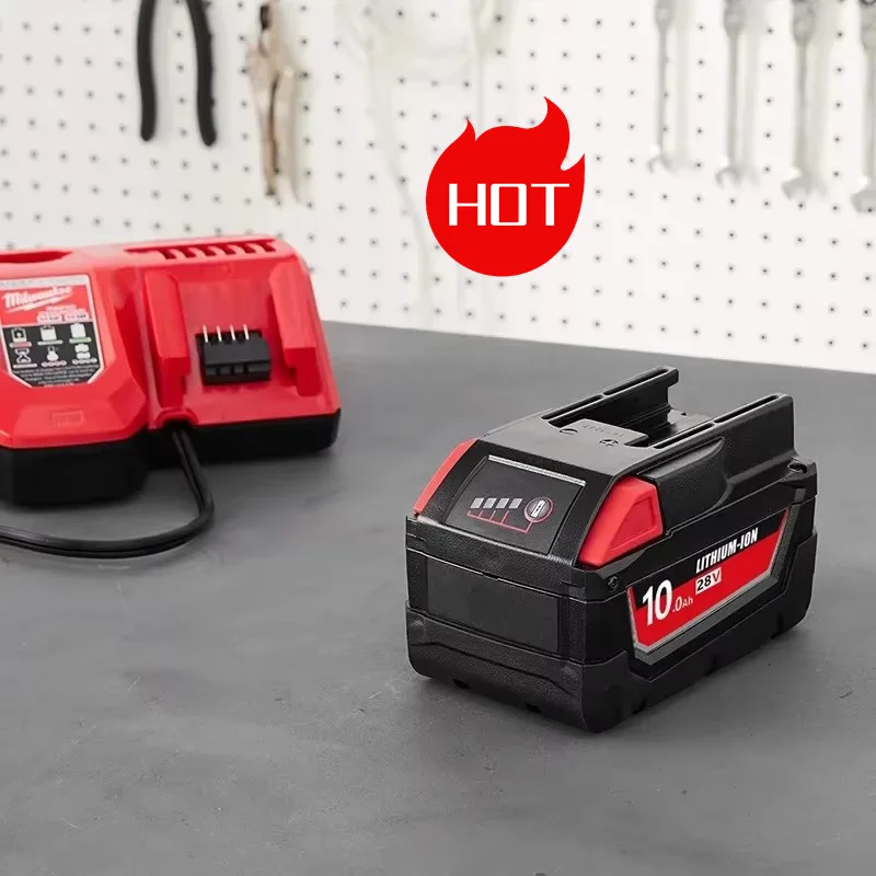 

28V 12.0Ah Li-ion Battery for Milwaukee M28 Tools | Compatible with 48-11-2830/0730-20 | High-Capacity Replacement Power