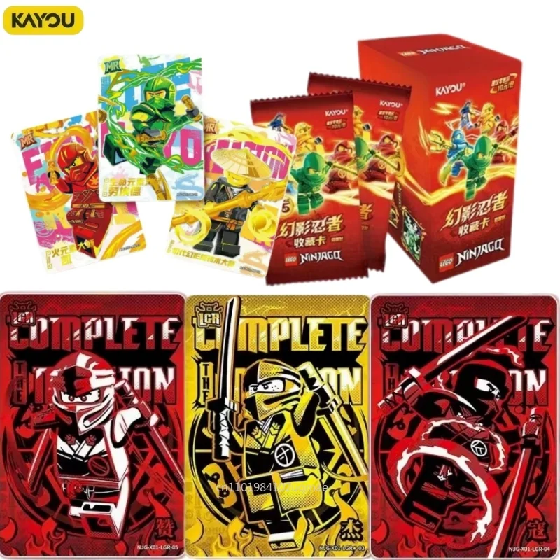 Genuine Awakening Booster Pack LEGO NINJAGO KAYOU Vol.1 Kai Character Trading Cards New Anime Hobby Collectible Present
