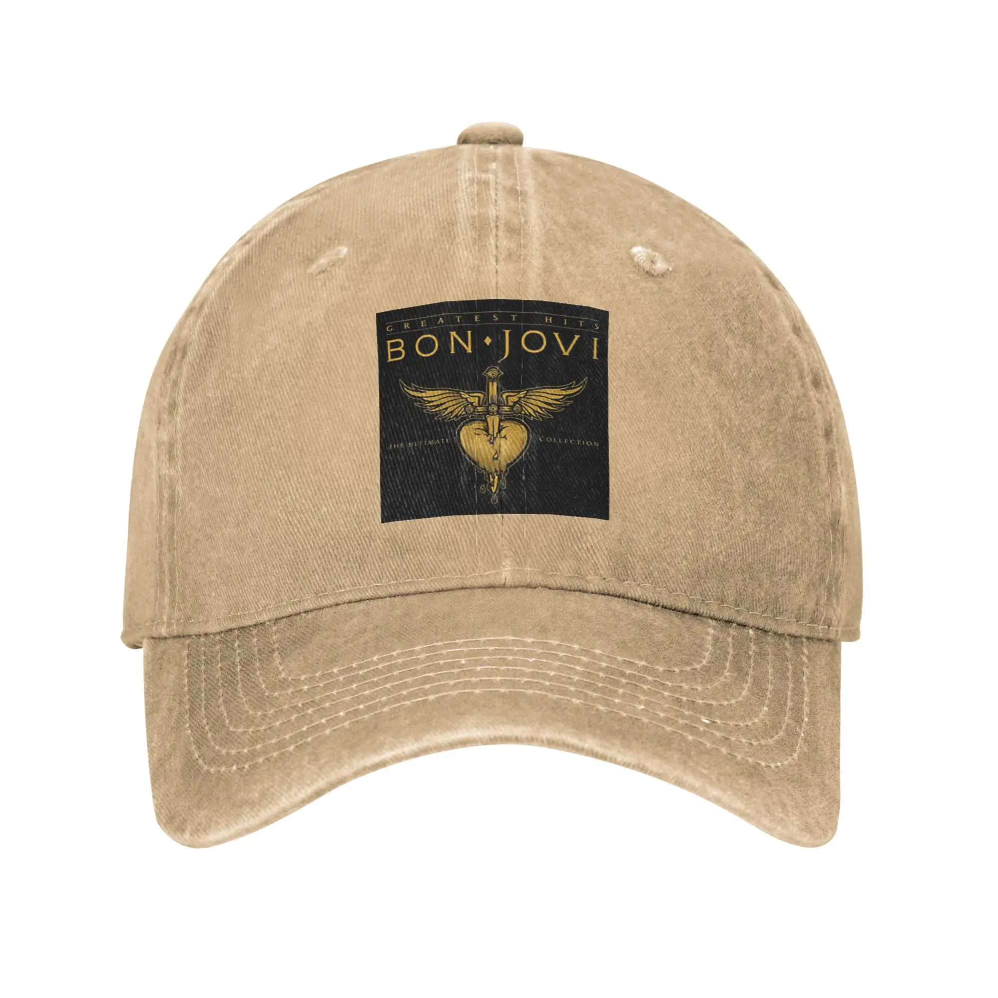 Fashion the greatest hits jovi band bon baseball cap  Students Hat