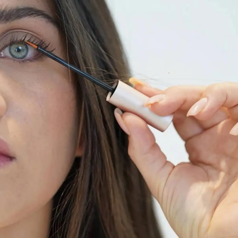Siero per la crescita delle ciglia Volume extra Ciglia arricciate impermeabili ultra fini Mascara naturale Mascara nero Trucco occhi più spessi e pieni