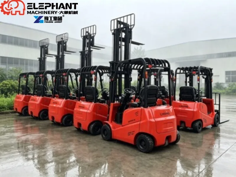 4 Ton Electric Forklift 5m Lifting Height Lithium Battery Pallet Stacker For High‑level Heavy Cargo Stacking