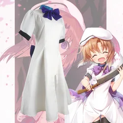 Higurashi When They Cry Ryugu Rena Cosplay Costume White Uniform Dress Halloween Ryugu Rena Cosplay Clothings