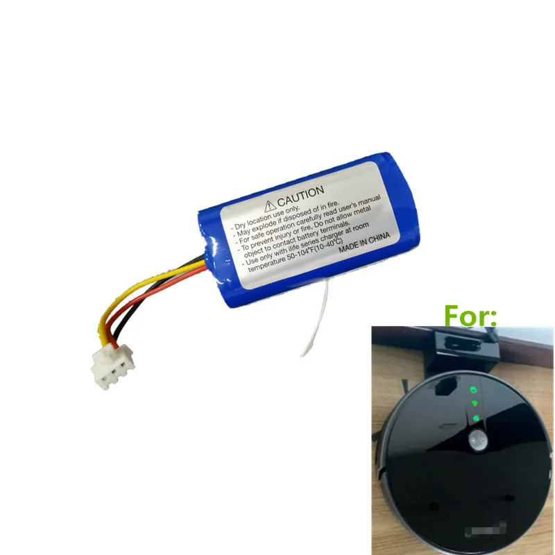 Battery Pack Replacement For LIECTROUX C30B Robotic Vacuum Cleaner Battery Parts Accessories