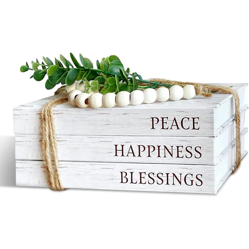 Custom Decorative Books Printing Home Hotel Decor Books Wholesales Hardcover Book