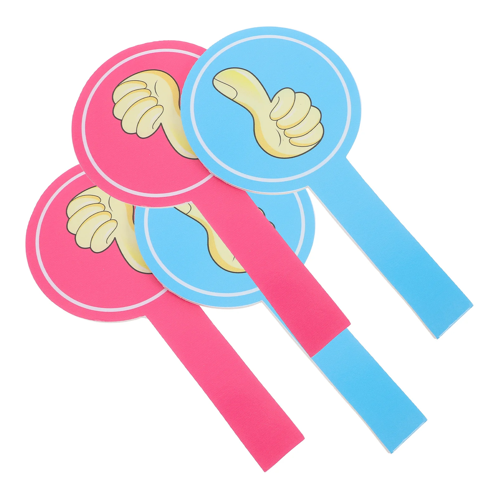 4 pezzi di carta di punteggio per l'aula, giudice di voto, bordo di giudice portatile, accessorio per pagaia portatile, schiume di schiuma riutilizzabili Kt, scuola primaria