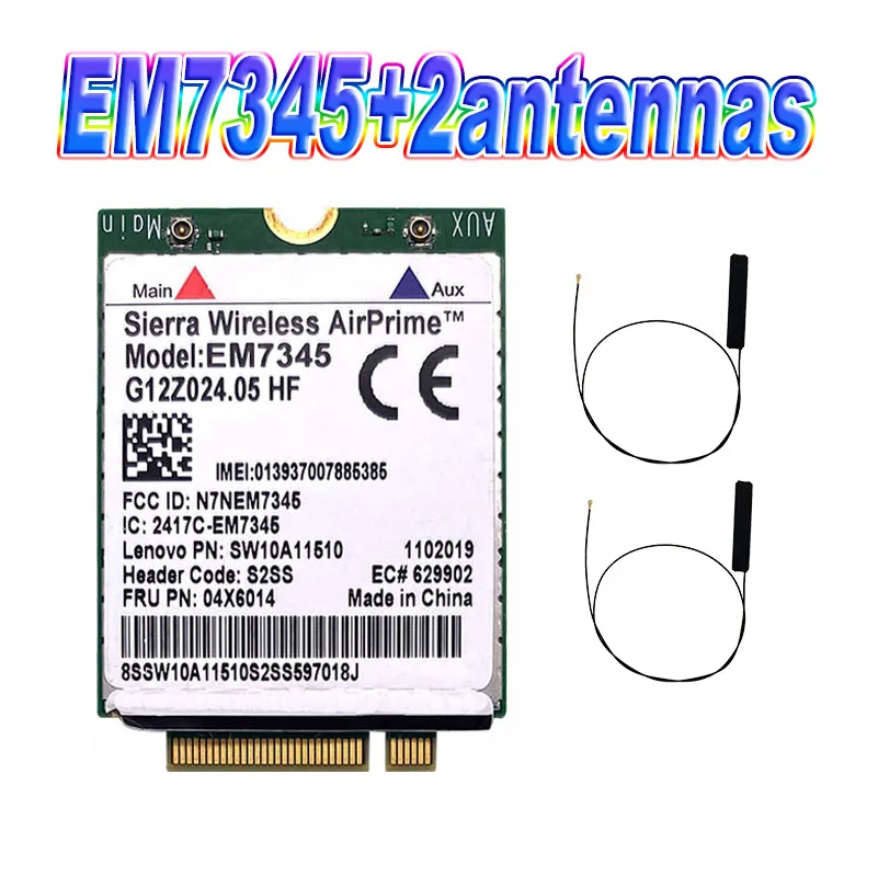 EM7345 4G LTE / HSPA+ Mobile Broadband 4G CARD WWAN Module 04X6014 for Lenovo Thinkpad T440 W540 T440P X240 L540 X250