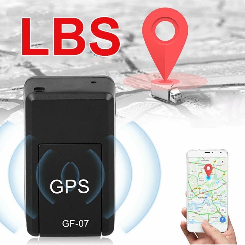 GF-07 Mini GPS Tracker Car GPS Pet Children Elderly Anti-Lost Device Car Real Time Tracking Locator Magnetic Vehicle Locator