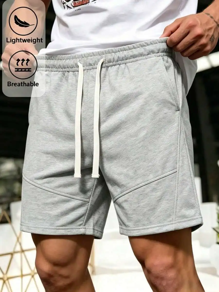 

Mens Comfortable Loose-Fit Quick-Dry Bermuda Shorts, Lightweight & Breathable For Gym, Running, Beach And Everyday Use