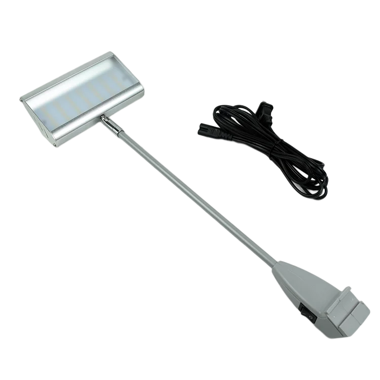 Factory Supplier Display Rectangle Shape Photo Finish Light Emitting Diode Exhibition Arm Outdoor Light Trade Show Table Light