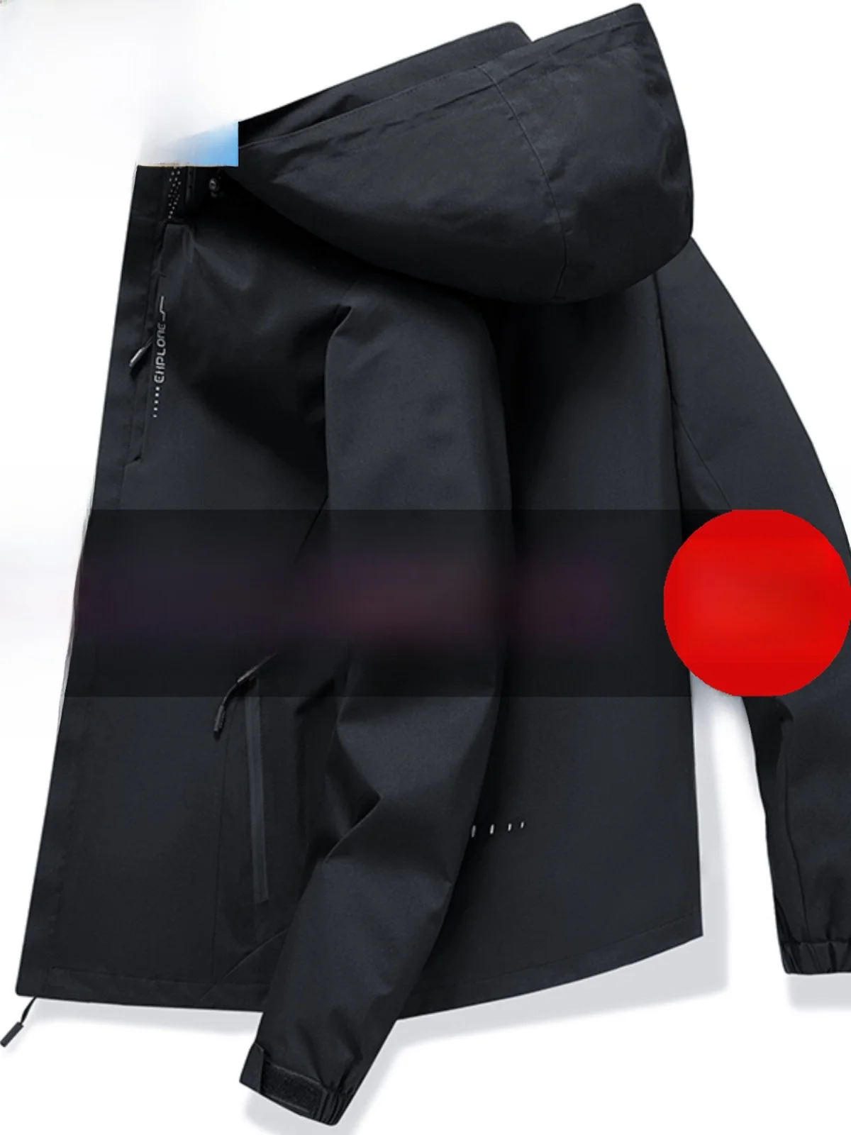 

Мужская водонепроницаемая ветрозащитная куртка Paul 2026 с отстегивающимся капюшоном, повседневная спортивная верхняя одежда свободного кроя, модная городская модель с множеством карманов