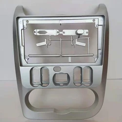 2 din Car Radio Fascia for RENAULT Logan Sandero DACIA Duster Double Frame Adapter CD Panel Dash Trim Bezel