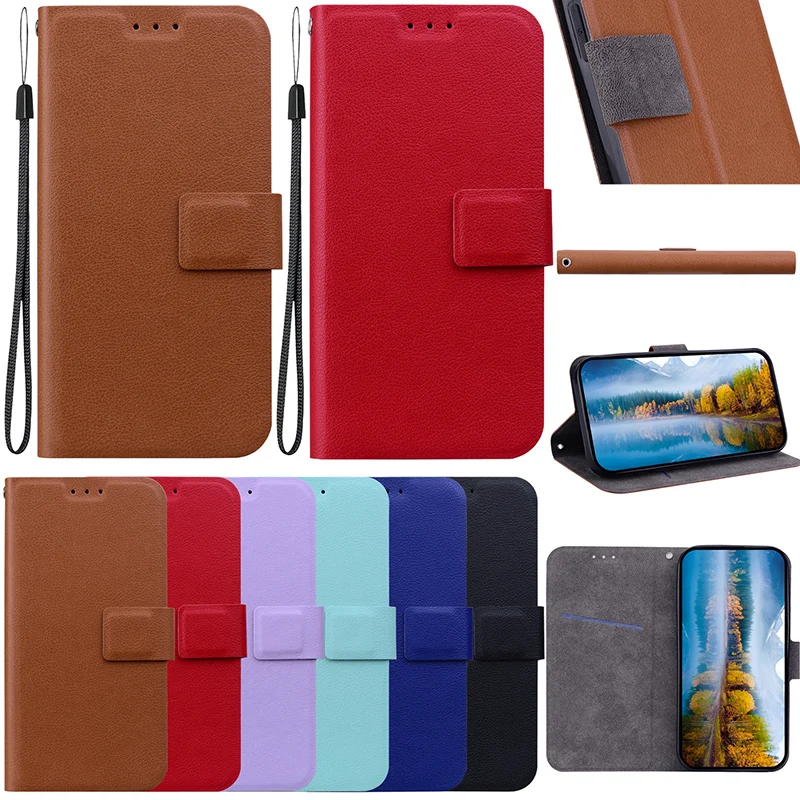 

Fashion Leather Flip Case For Samsung Galaxy J6+ J4+ Plus J6 2018 J7 J5 J3 2016 2017 J2 Core Stand Wallet Card Slot Phone Cover