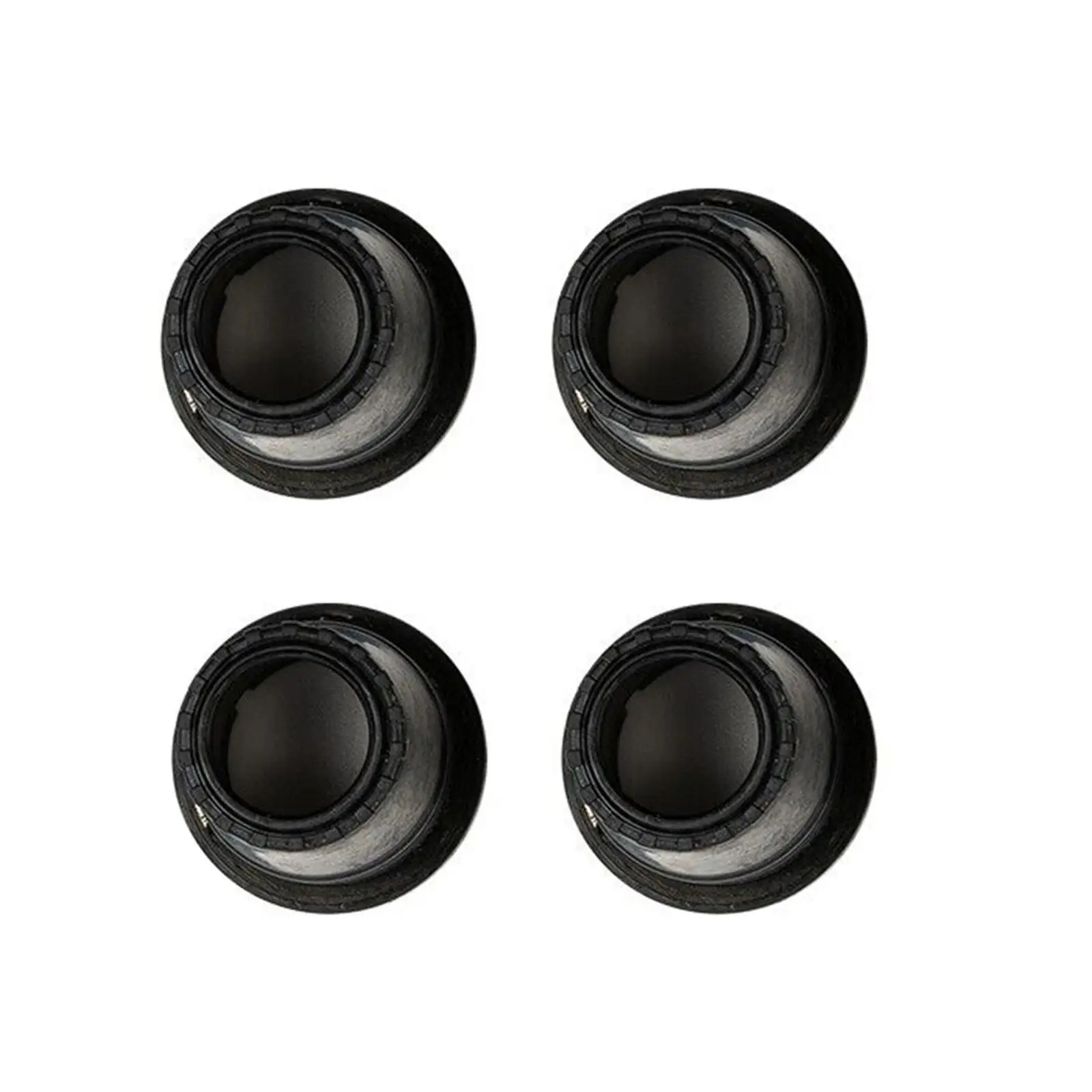 Durable Fuel Diesel Injector Upper Seals Rubber Automotive Car Parts Replacement Black Easy Install Universal Fit