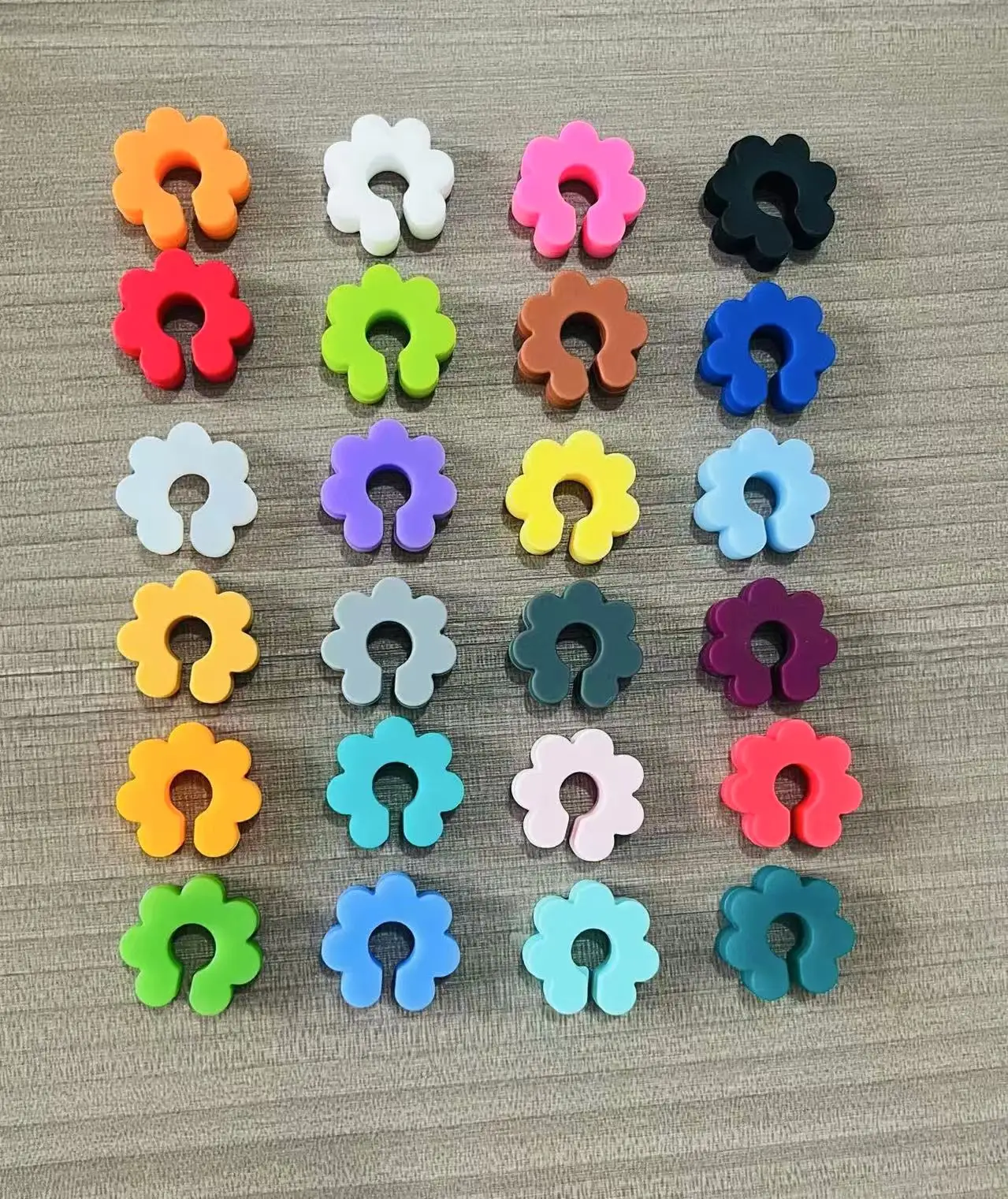 Silikon-Weinglasmarker, farbcodierte Identifikationstags für Partys, Verwendung für Wein, Bier, Cocktailgläser – ideal für Zuhause und Bar