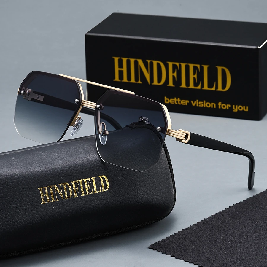 1 personalized rectangular unisex glasses, suitable for street photography and daily accessory matching;