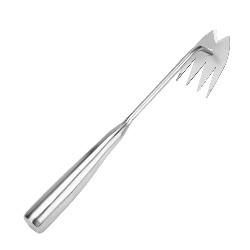 

Grass Puller Tool 4 Teeth Grass Removal And Digging Tool Outdoor Gear Gardening Gadgets Ergonomic Handle Picker For Garden Lawn