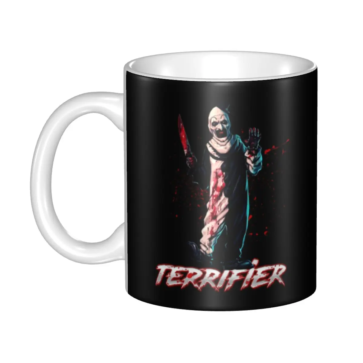 

Terrifiers Halloween Horror Movie Coffee Mugs DIY Custom Ceramic Mug Creative Gift