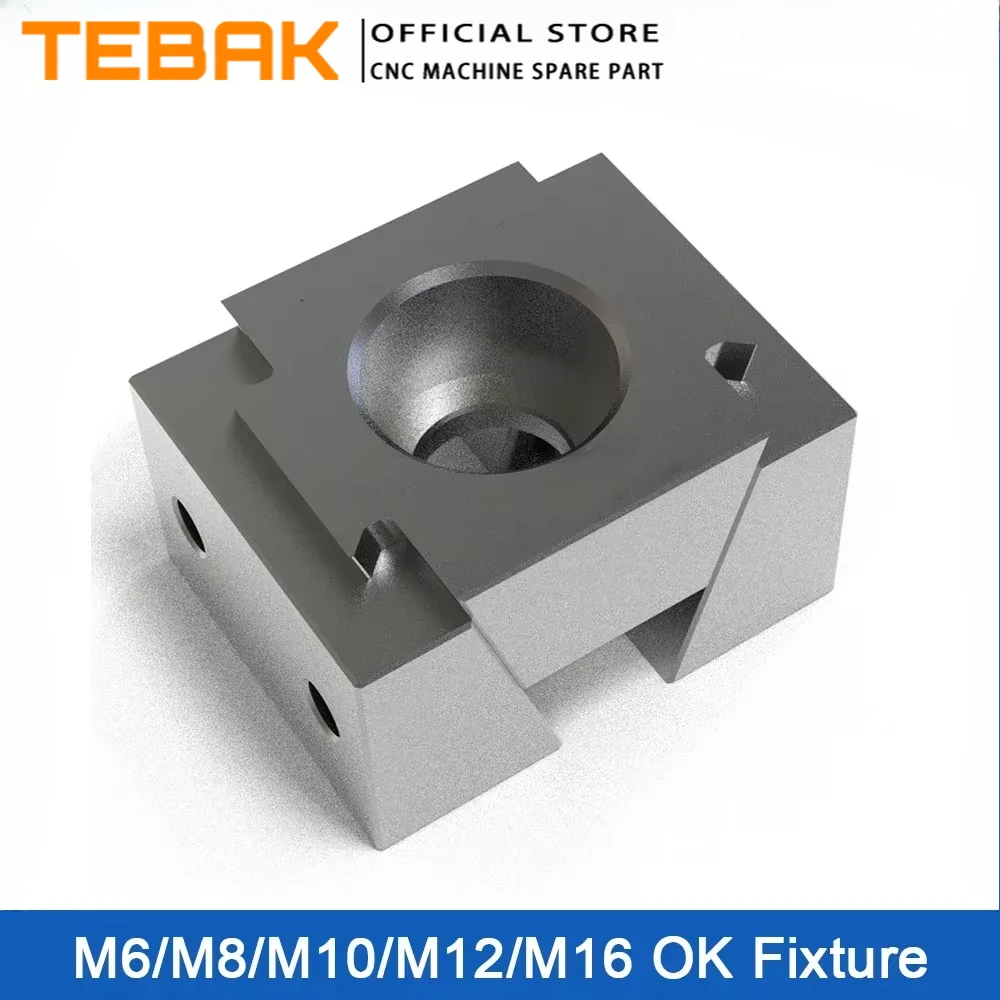 M6 M8 M10 M12 M14 16 Ok Fixture Wedge Expansion Machine Tabletop Adjustable Side Fixed Clamp Sculpture Carving Tool Model Figure