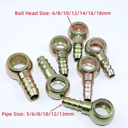10PCS Diesel Pipe Joint Hollow Screw Oil Ball Head Motorcycle Refit Oil Connector