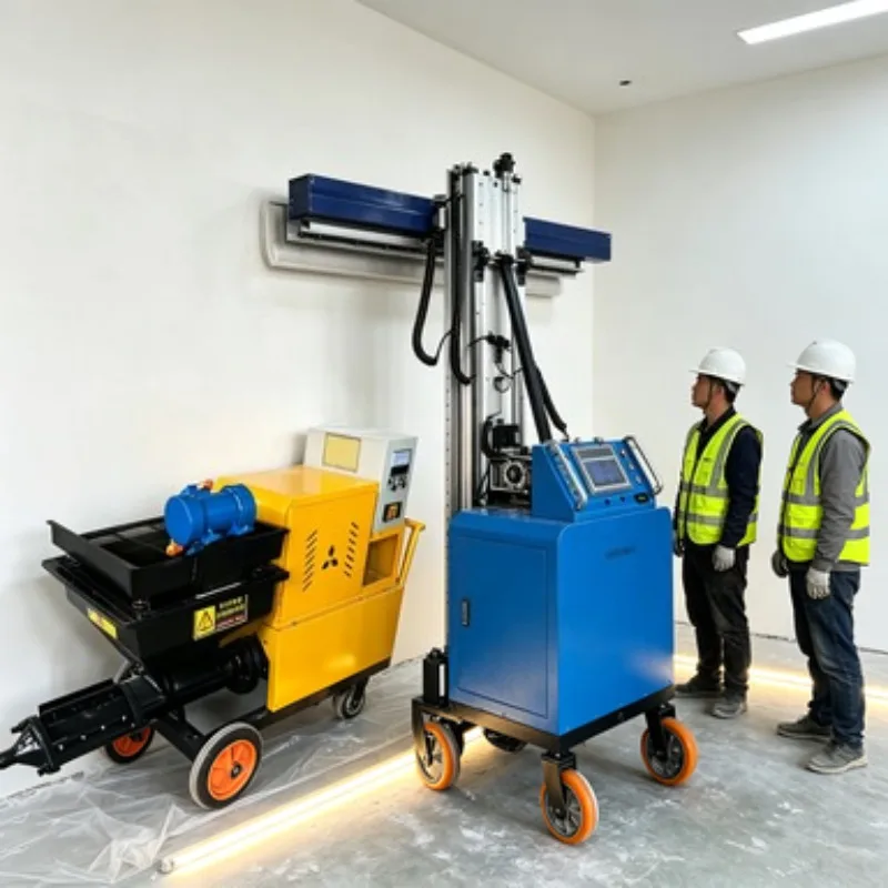 Industrial Grade Wall Plastering Machine Optimized for Building Machine Requirements and Fast Deployment