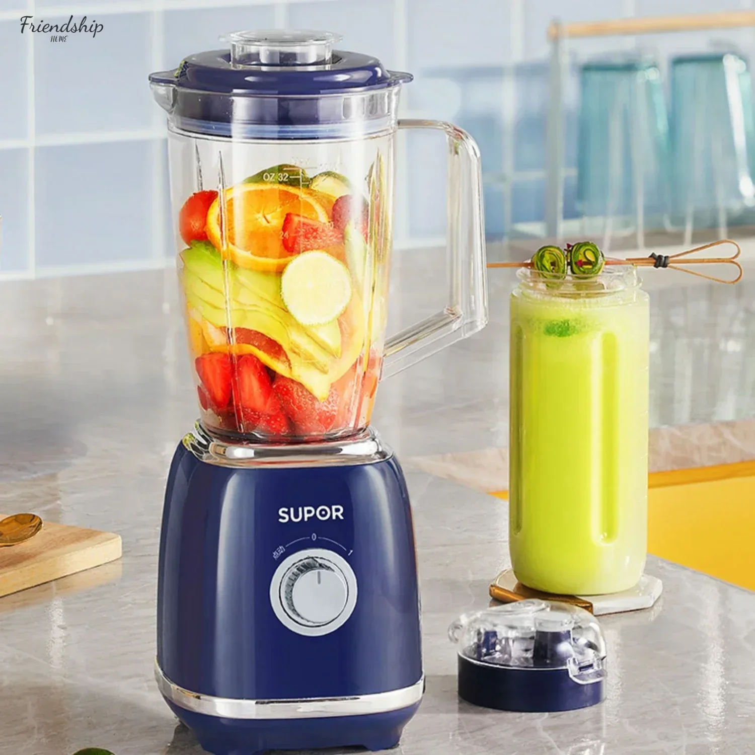 Multifunctional juicer. Home juice cup. Portable. For fruits. Frying. Juice slag separation. Small wall breaking.