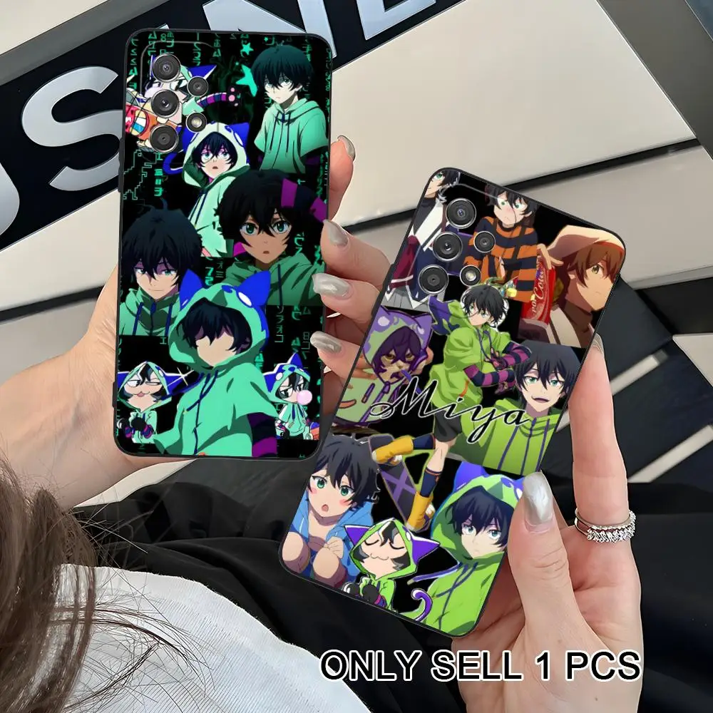 SK8 Infinity Miya Chinen Phone Case for Samsung Galaxy A57 56 55 54 53 52 51 37 36 35 34 33 32 31 5G Soft TPU Shockproof Cover