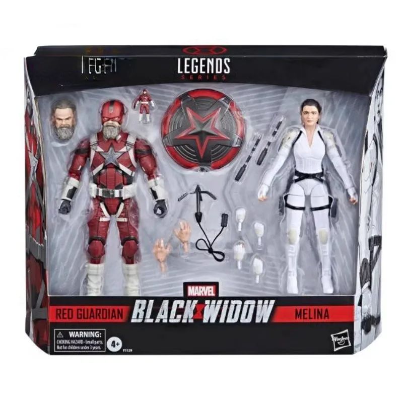 Hasbro Marvel Avengers: Black Widow Soviet Captain Melina Yelena Mobile Handheld Model Toy Gift Anime Collection Multiverse