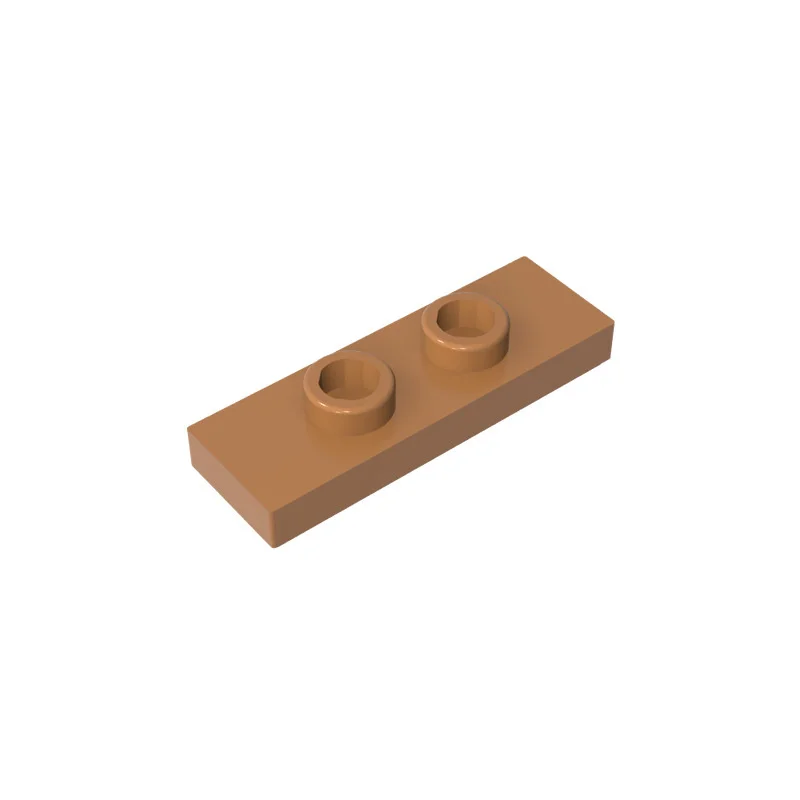 50 Stück Bausteine 34103 Platte Modifiziert 1x3 Doppel-Jumper-Stein Sammlung Modulares GBC-Spielzeug für Technische MOC – Detail 9