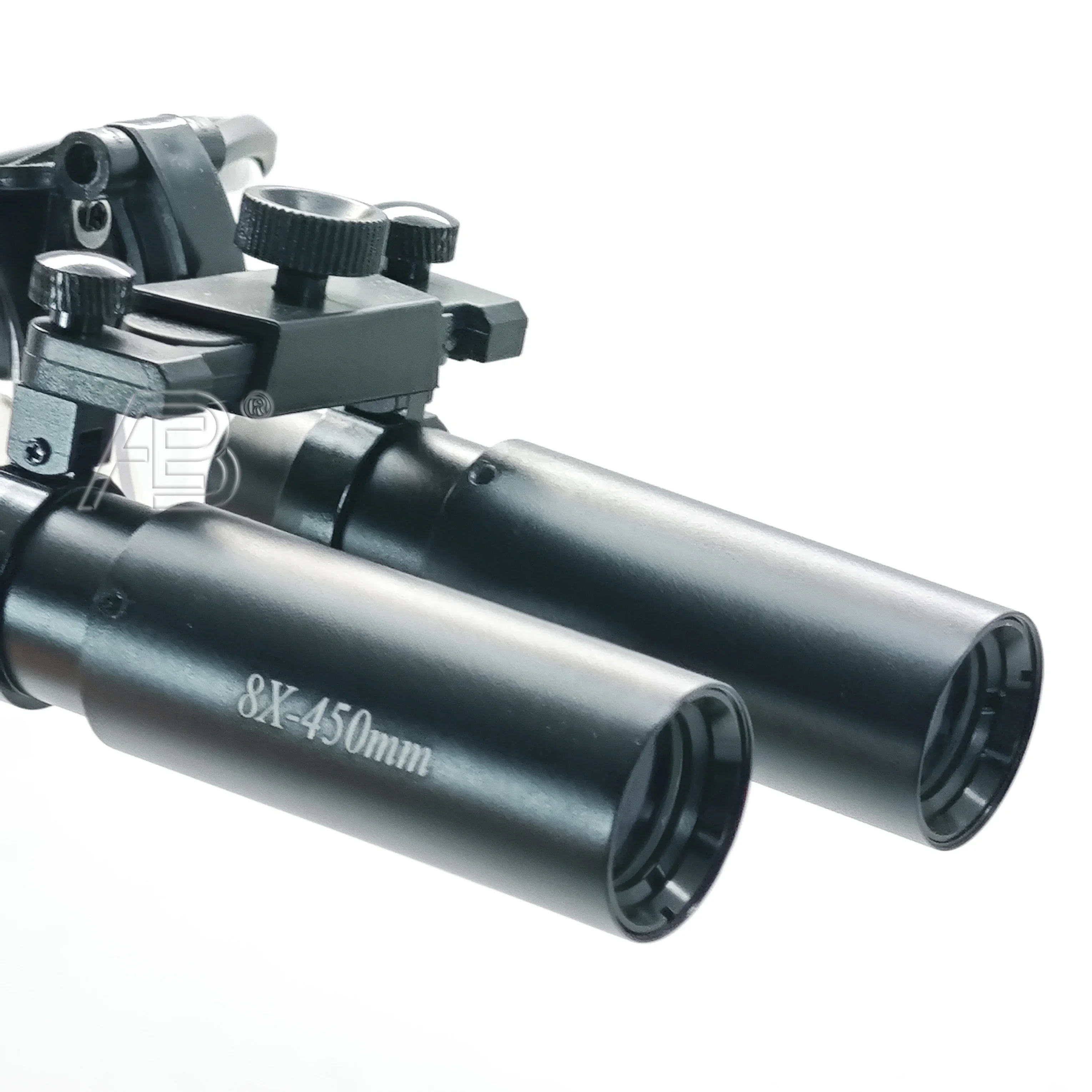 عدسة تكبير عالية 8x جديدة مع مصباح أمامي سلكي LED على شكل نظارات مكبر لجراحة الجراحة جهاز جماليات بيطرية #5